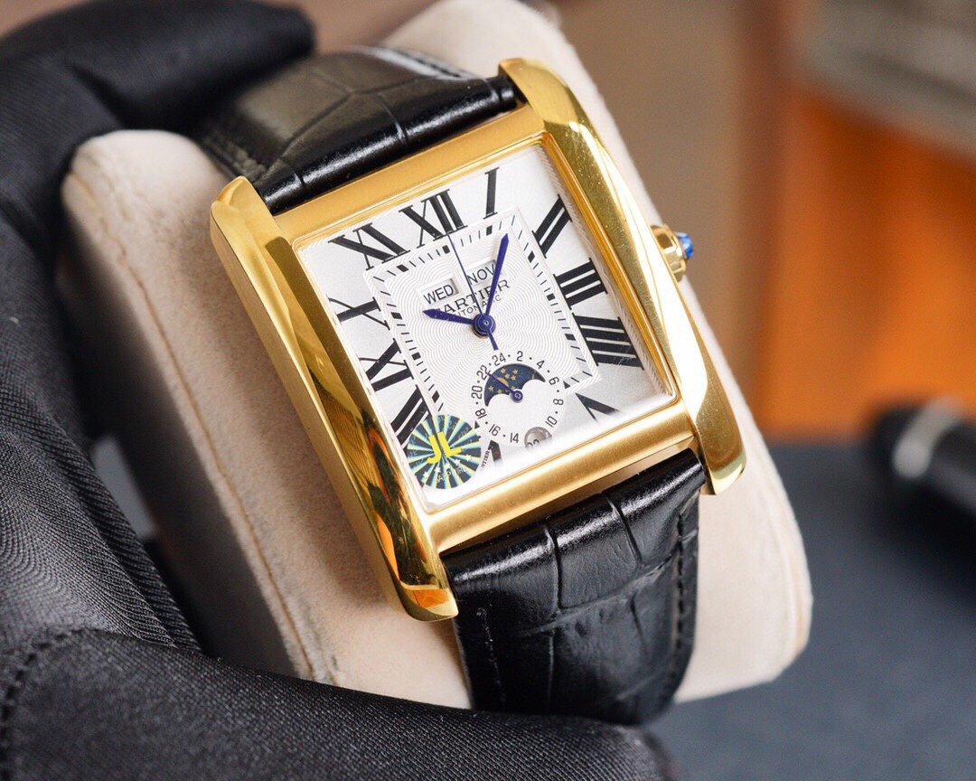 CARTIER TANK MC ANNUAL CALENDAR 43
