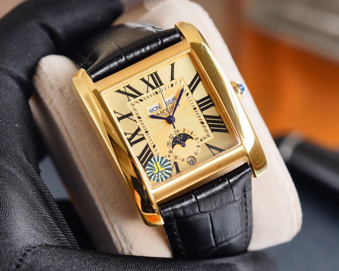 CARTIER TANK MC ANNUAL CALENDAR 43