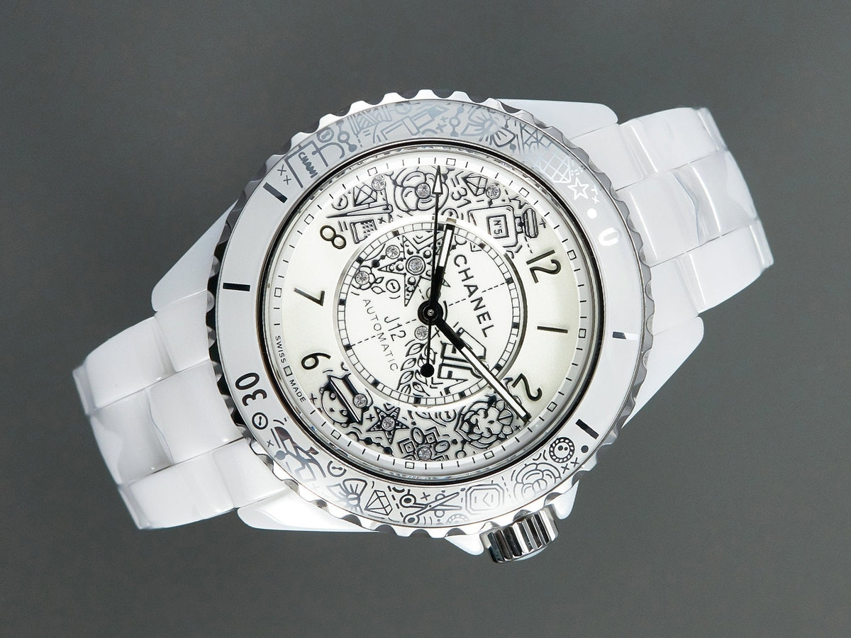 CHANEL J12 38mm Automatic 20Th Anniversary White Ceramic